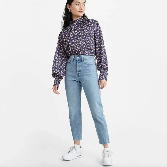 LEVI'S WEDGIE ANKLE WOMEN'S JEANS - Picture 1 of 8